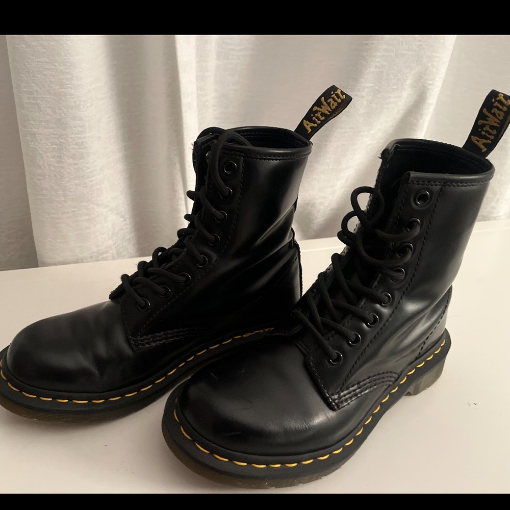 Black Doc Marten Boots